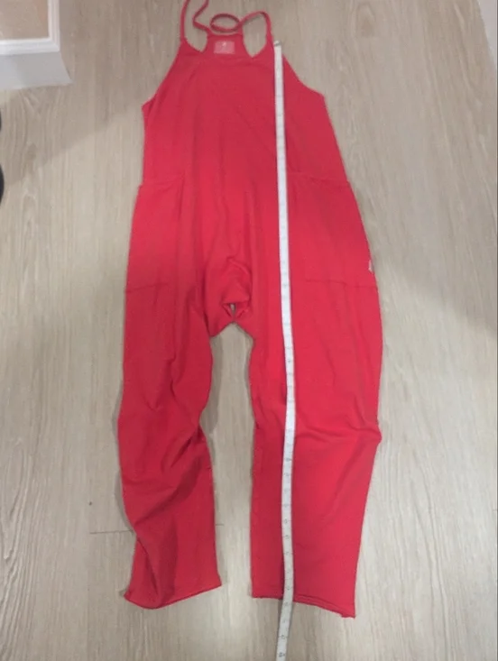 Free People Movement Hot Shot Onesie In Cherry - Picture 12 of 16